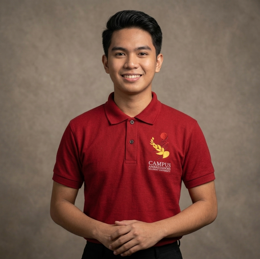Portrait of Kyle Samson, Silliman University Campus Ambassador